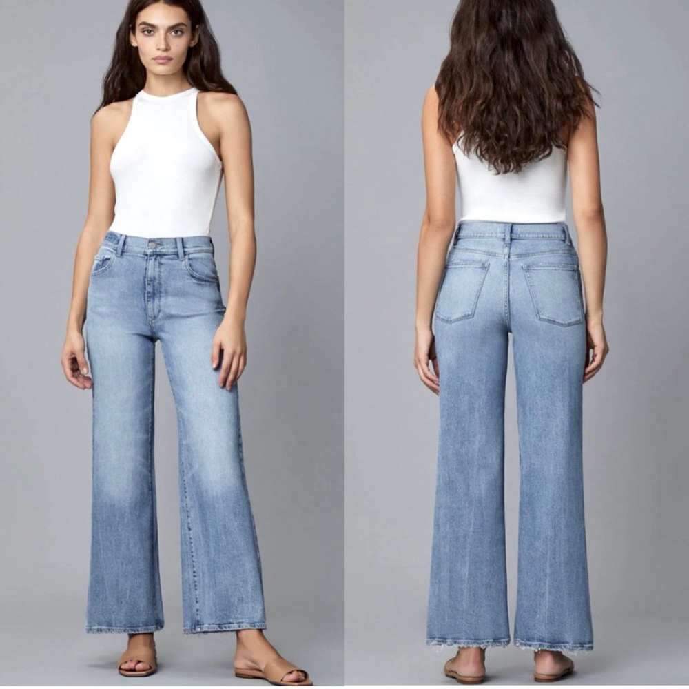 DL1961 Women's Flare wide leg Jeans